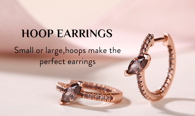 Hoop Earrings, Hoop Earrings For Girls&Women - Jeulia Jewelry