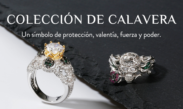 no se dio cuenta personalidad rechazo Colección de joyas de calavera - Jeulia.es