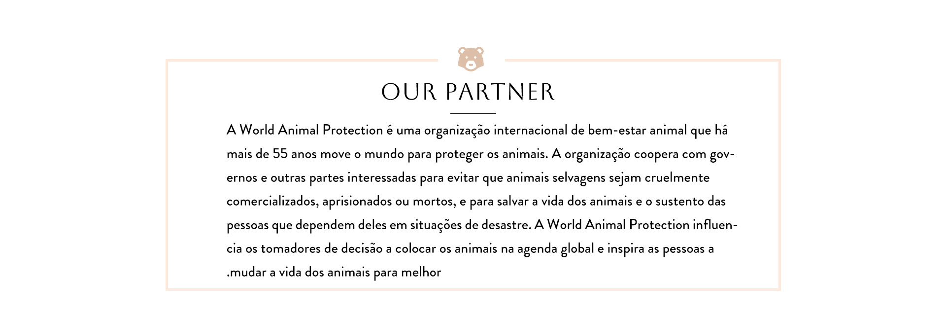 Jeulia's Partnership with World Animal Protection