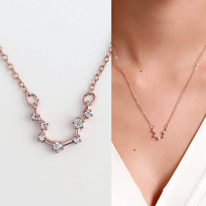 Jeulia Constellation Necklace With 
