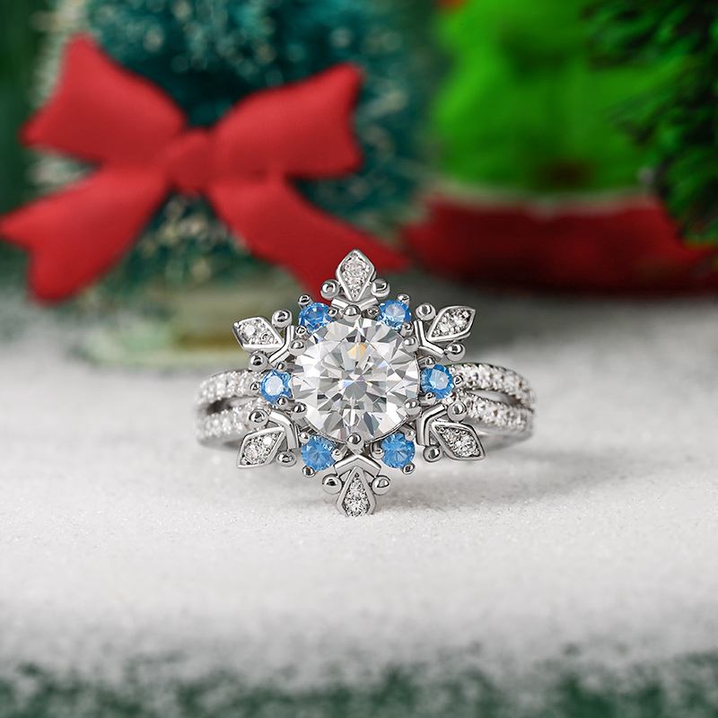 pandora snowflake ring