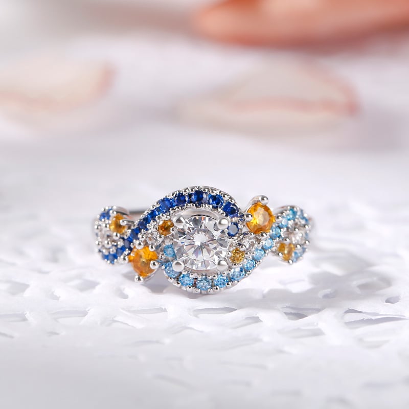 Jeulia Starry Night Ring 2025