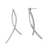 Simple Asymmetric Earring Drops