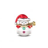 Snowman Charm Sterling Silver