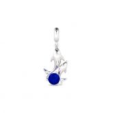 Dolphins Charm Sterling Silver