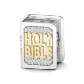 Holy Bible Charm Sterling Silver