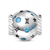 Gemini Charm Sterling Silver