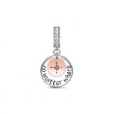 No Matter Where Pendant Sterling Silver