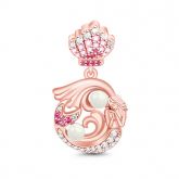 Mermaid Charm Sterling Silver