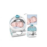 Baby's Pram Photo Charm Sterling Silver