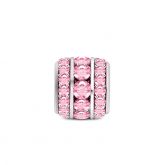 October Birthstone Charm Sterling Silver