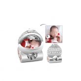 Baby's Pram Photo Charm Sterling Silver