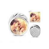 Memory Photo Charm Sterling Silver