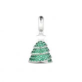 Christmas Tree Charm Sterling Silver