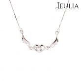 Angel's Heart Sterling Silver Necklace