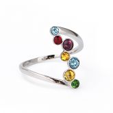 Colorful Sterling Silver Ring
