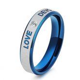 Love Devotion Titanium Steel Women's Band