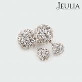 Ball Shape Sterling Silver Stud Earrings