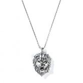 Lion Sterling Silver Men's Necklace