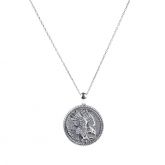 Eagle Men's Sterling Silver Necklace