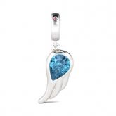 Angel Wing Pendant Sterling Silver