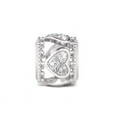 Heart Charm Sterling Silver