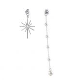 Asymmetry Star Tassel Earring Drops