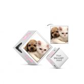 Little Paw Print Engravable Charm Sterling Silver