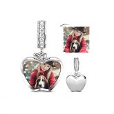 Apple Photo Charm Sterling Silver