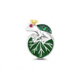 The Frog Prince Charm Sterling Silver