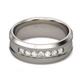 Simple Stainless Steel Men's Band