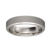 Jeulia Simple Titanium Steel Men's Band