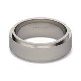 Jeulia Classic Titanium Steel Men's Band