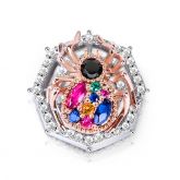 "Weave Your Own Destiny" Spider Sterling Silver Charm