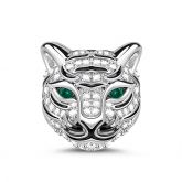 Royal Tiger Sterling Silver Charm