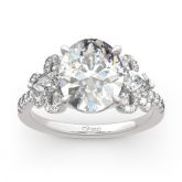 Jeulia Bow Design Oval Cut Sterling Silver Ring