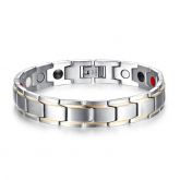 Jeulia Magnetic Men's Bracelet in Titanium Steel(21cm)