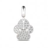 Little Paw Charm Sterling Silver