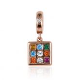 "You Are The Best" Magic Cube Sterling Silver Pendant