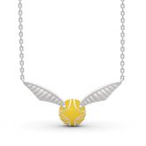 Jeulia "Catch It if You Can" Sterling Silver Necklace