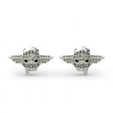 Jeulia "Baby Master" Sterling Silver Stud Earrings