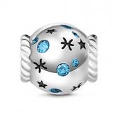 Pisces Charm Sterling Silver