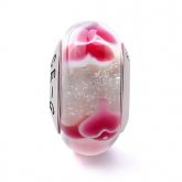 Red Heart Glass Charm