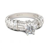 Classic Round Cut Sterling Silver Ring