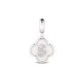 Number Eight Charm Sterling Silver