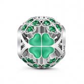 Lucky Clover Charm Sterling Silver