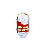 Exquisite Flowers Glass Charm