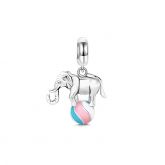 Good Luck Elephant Charm Sterling Silver