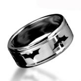 Jeulia Dark Knight Batman Titanium Steel Men's Band