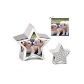 Five-pointed Star Photo Charm Sterling Silver